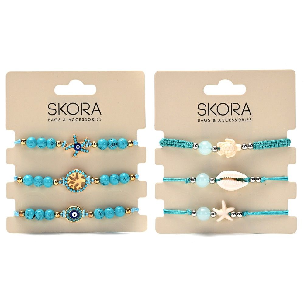 PULSERA CON CARACOLA DE CORDON ART 48881 JAO